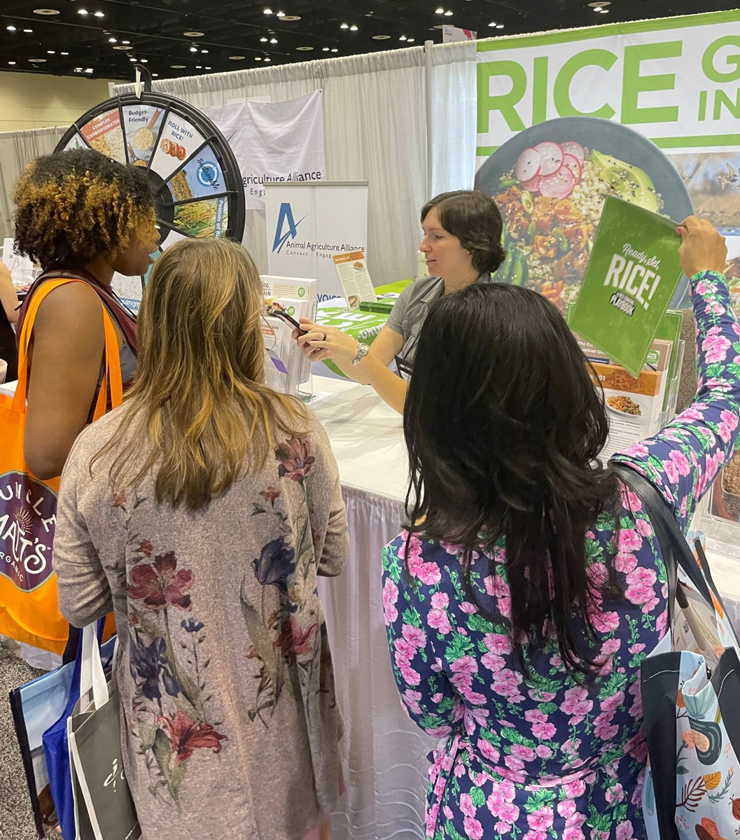 美国稻米协会出展营养博览会